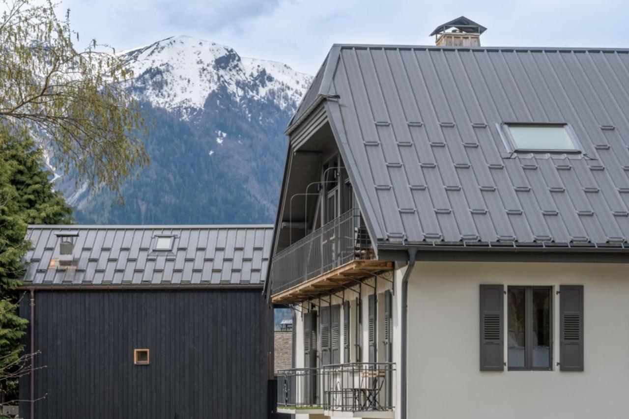 Newly Renovated Apartment With Mont Blanc View Chamonix Exterior foto