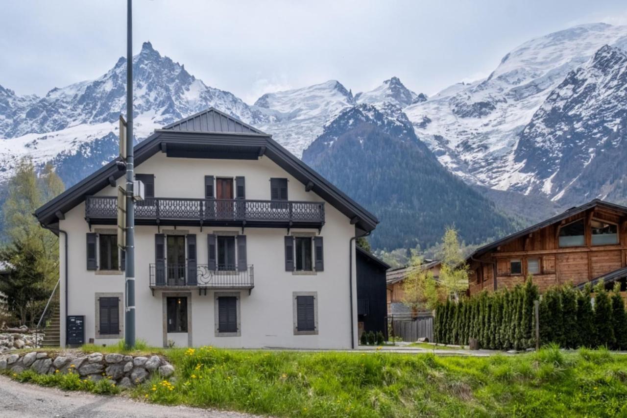 Newly Renovated Apartment With Mont Blanc View Chamonix Exterior foto